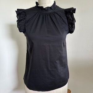 NWT Express Sleeveless Blouse Black